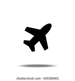Airplane Single Icon