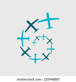 airplane symbol