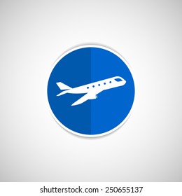 Airplane symbol 