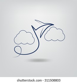 airplane symbol