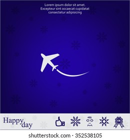 airplane symbol