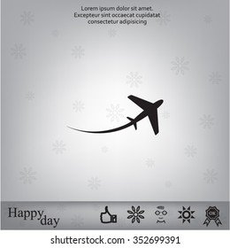 airplane symbol