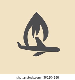 airplane symbol