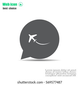 airplane symbol