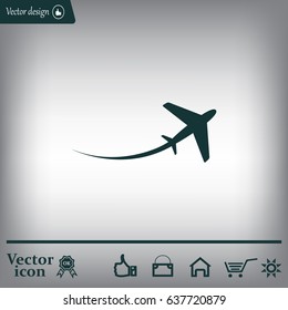 airplane symbol