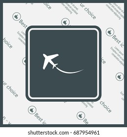 airplane symbol