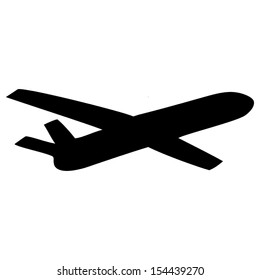 Airplane symbol design 