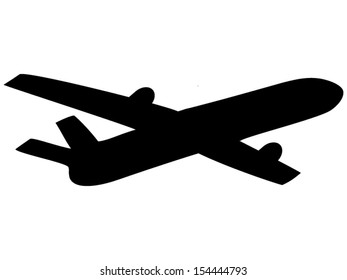 Airplane symbol design 