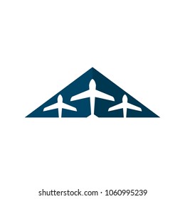 Airplane Symbol. Icon. Logo. vector eps 10.