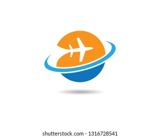 Airplane symbol illustration