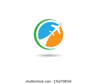 Airplane symbol illustration