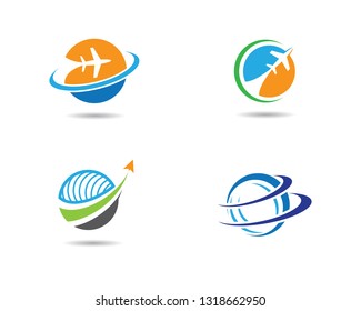 Airplane symbol illustration