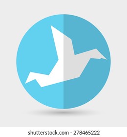 airplane symbol on a white background
