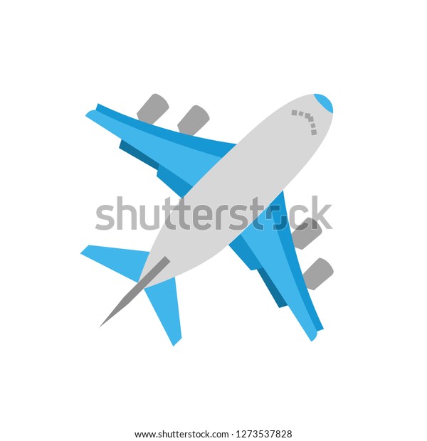 飛行機のシンボルのベクター画像絵文字 のベクター画像素材 ロイヤリティフリー