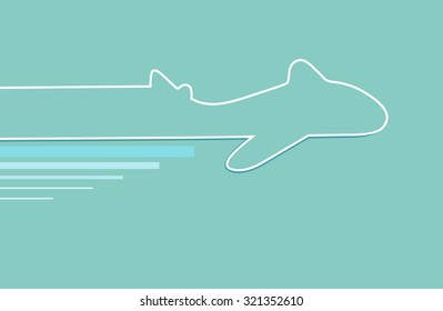 airplane symbol vector illustration design sign