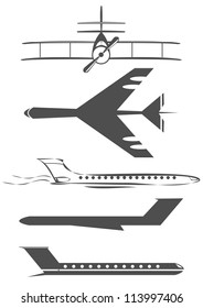 airplane symbols