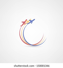 airplane symbols