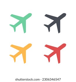 Start- und Landesymbol des Flugzeugs einzeln auf weißem Hintergrund aus der Transportkollektion. Trendy und moderne Flugzeug Start-Icon Airplane Start-off Symbol für Logo, Web, App, UI.