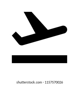 airplane takeoff departure