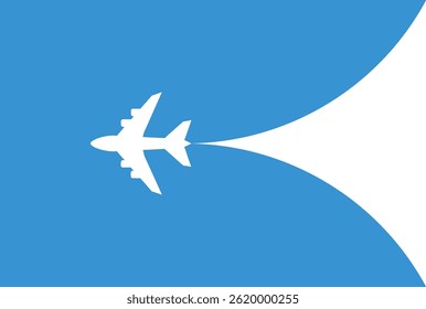 Airplane Takeoff Illustration on Bright Blue Sky, Airplane vectorTaking Flight,Air Travel Concept – Plane Flying on Clear Day Sky" Airplane Takeoff Illustration on Bright Blue Sky