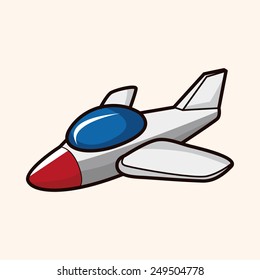 airplane theme elements vector,eps