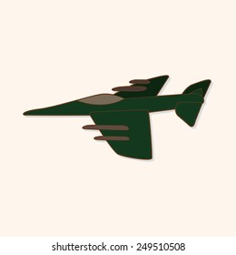 airplane theme elements vector,eps