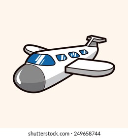 airplane theme elements vector,eps