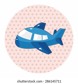 airplane theme elements vector,eps