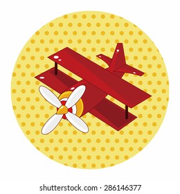 airplane theme elements vector,eps