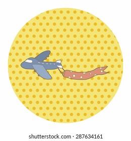 airplane theme elements vector,eps