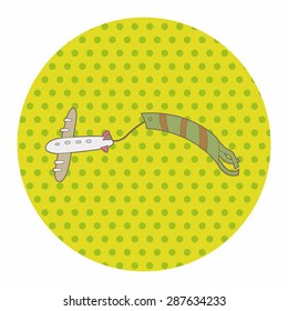 airplane theme elements vector,eps