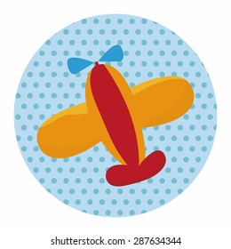 airplane theme elements vector,eps
