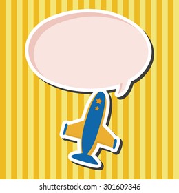 airplane theme elements vector,eps