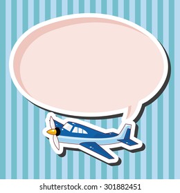 airplane theme elements vector,eps