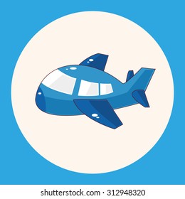 airplane theme elements vector,eps