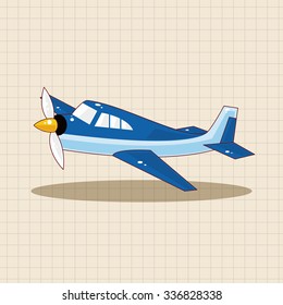 airplane theme elements vector,eps