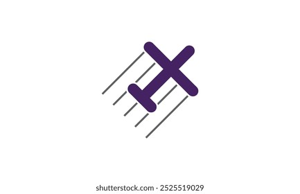 an airplane themed graphic image, on a white background. vector graphic base.
