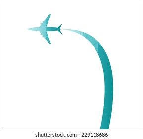 Airplane three colors