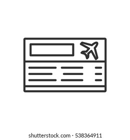 Airplane ticket
