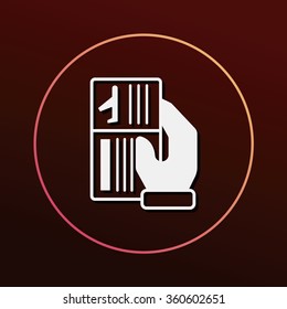 airplane ticket icon
