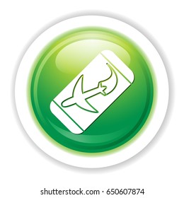 airplane ticket icon