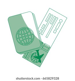airplane ticket icon