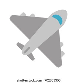 airplane topview icon image