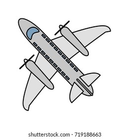airplane topview icon image 