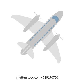 airplane topview icon image 