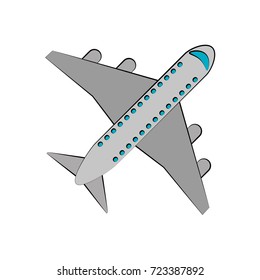 airplane topview icon image 