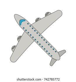 airplane topview icon image 