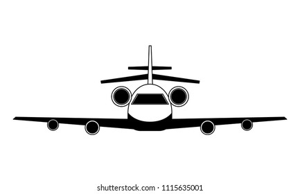 airplane transport commercial travel image