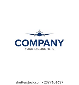 Airplane Transport label Logo, Aircraft, airplane, Private Plane logo or icon