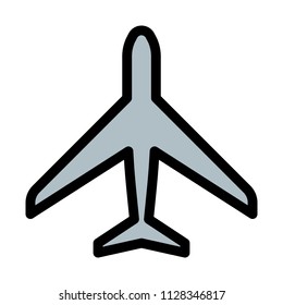 Airplane Transportation Symbol